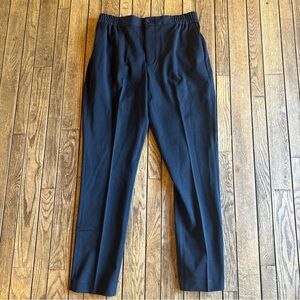 J Crew Mens Size 34x34 Trouser Pants Destination Blue Mid Rise Stretch NEW